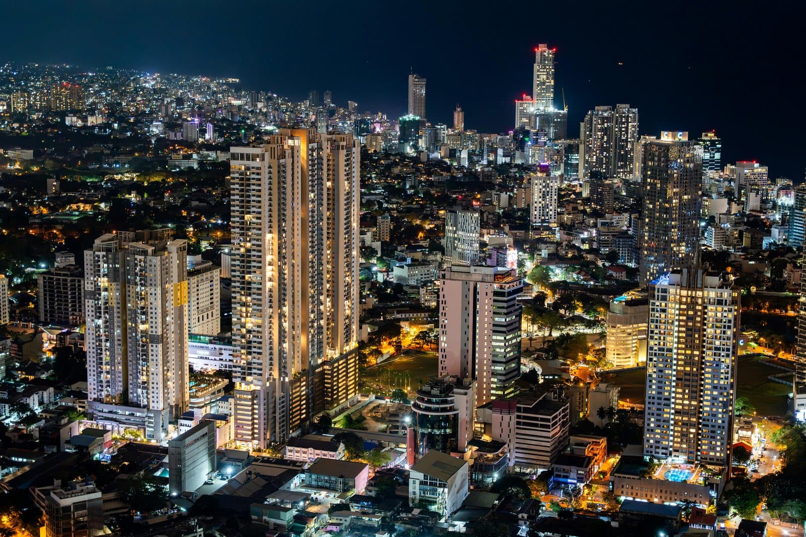Free stock photo of colombo, colombo from lotus tower, lotus tower